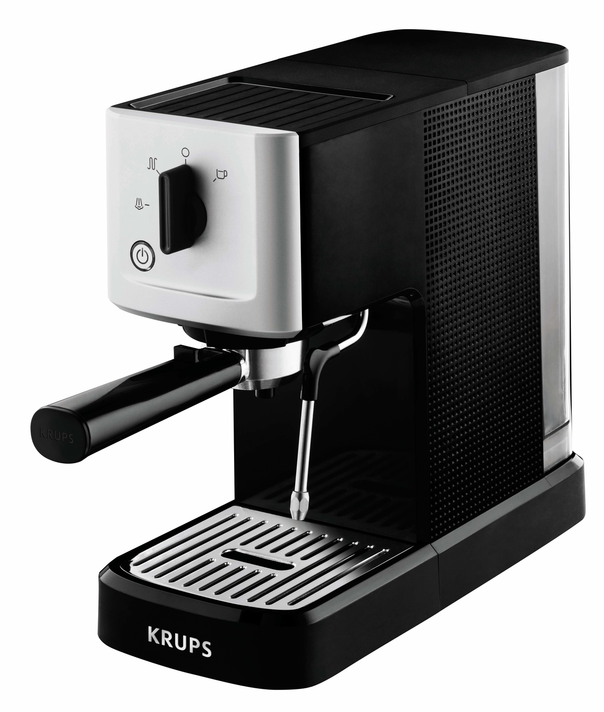 Cafetera Krups Xp344010 15 molido espresso calvi meca express steam pump xp3440 potencia 1460w capacidad del 1l negro compact manual 150 barbar 1460 2 0010942216650 s0421731