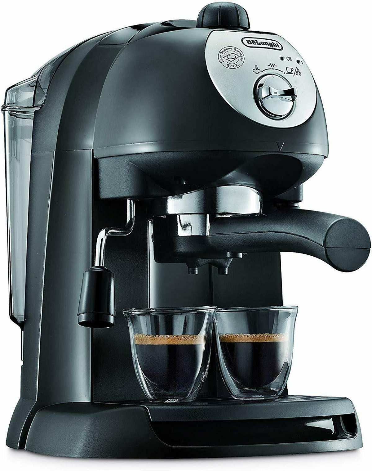 Cafetera Delonghi 201.cd.b 15 molido y en monodosis ec201.cd.b bomba tradicional 2 tazas o filtros negro de´longhi ec201cd.b independiente espresso 1 1050