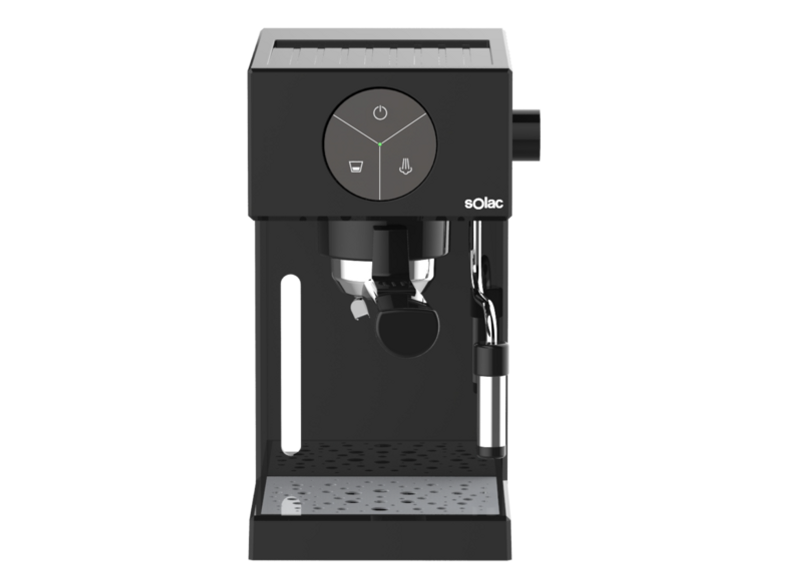 Cafetera express - S92011100 SOLAC, 20 barbar, 1000 W, 1 tazas, Negro