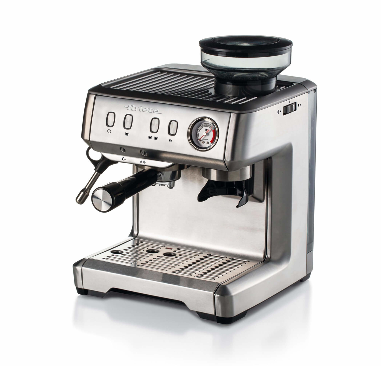 Molinillo Ariete 3017 profesional cafetera express 1313 15 barbar 220 v 2 tazas espresso de metal monodosis 1600w bars litroscafé en polvo y ese pods cappuccino