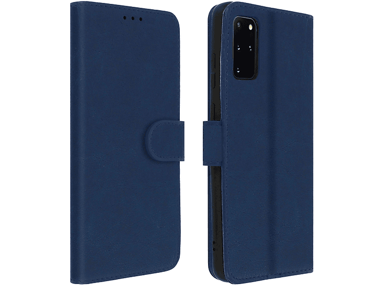 AVIZAR Chester Series, Bookcover, Galaxy S20 Samsung, Plus, Blau