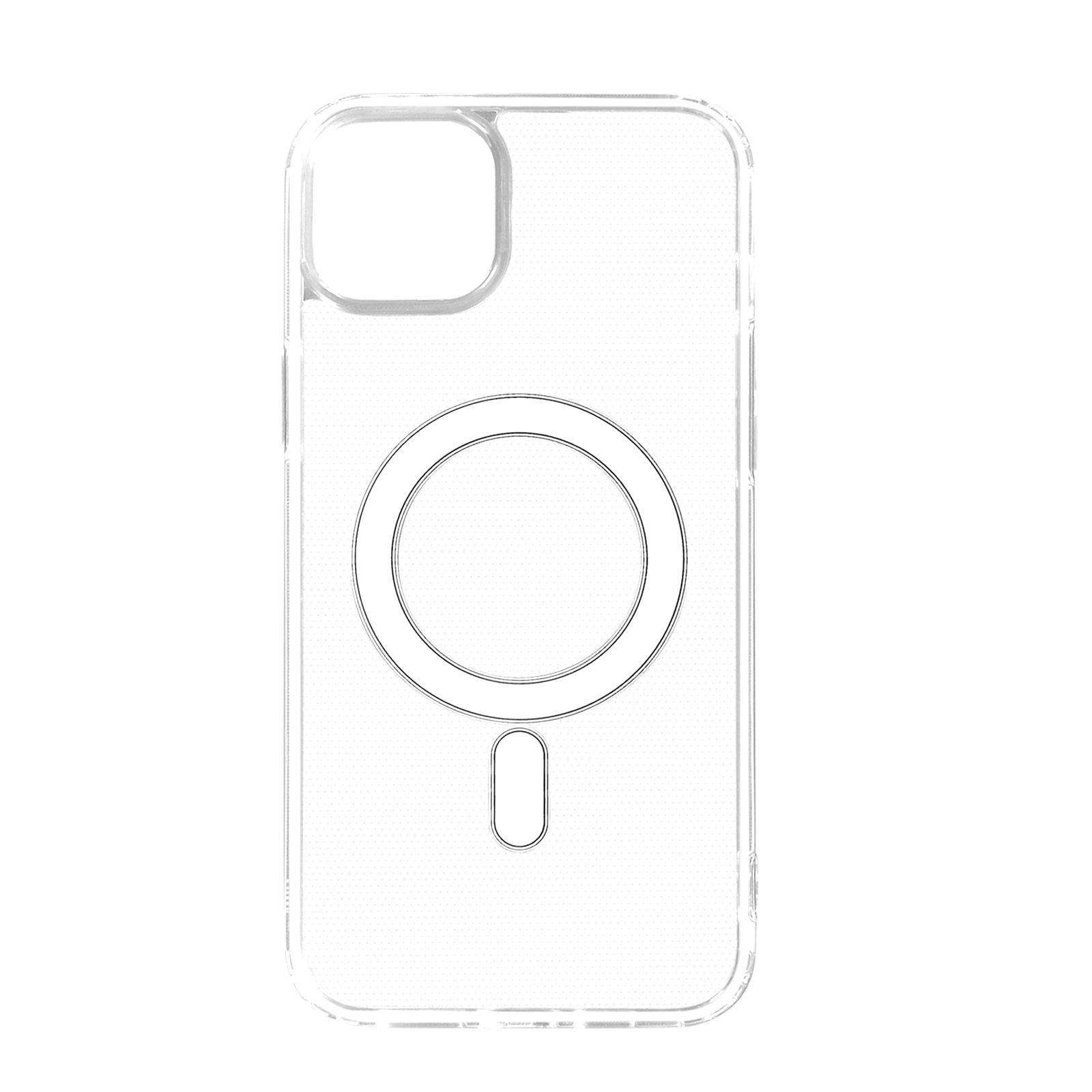 Backcover, Plus, Apple, 14 AVIZAR Transparent MagSafe Series, Hybrid iPhone