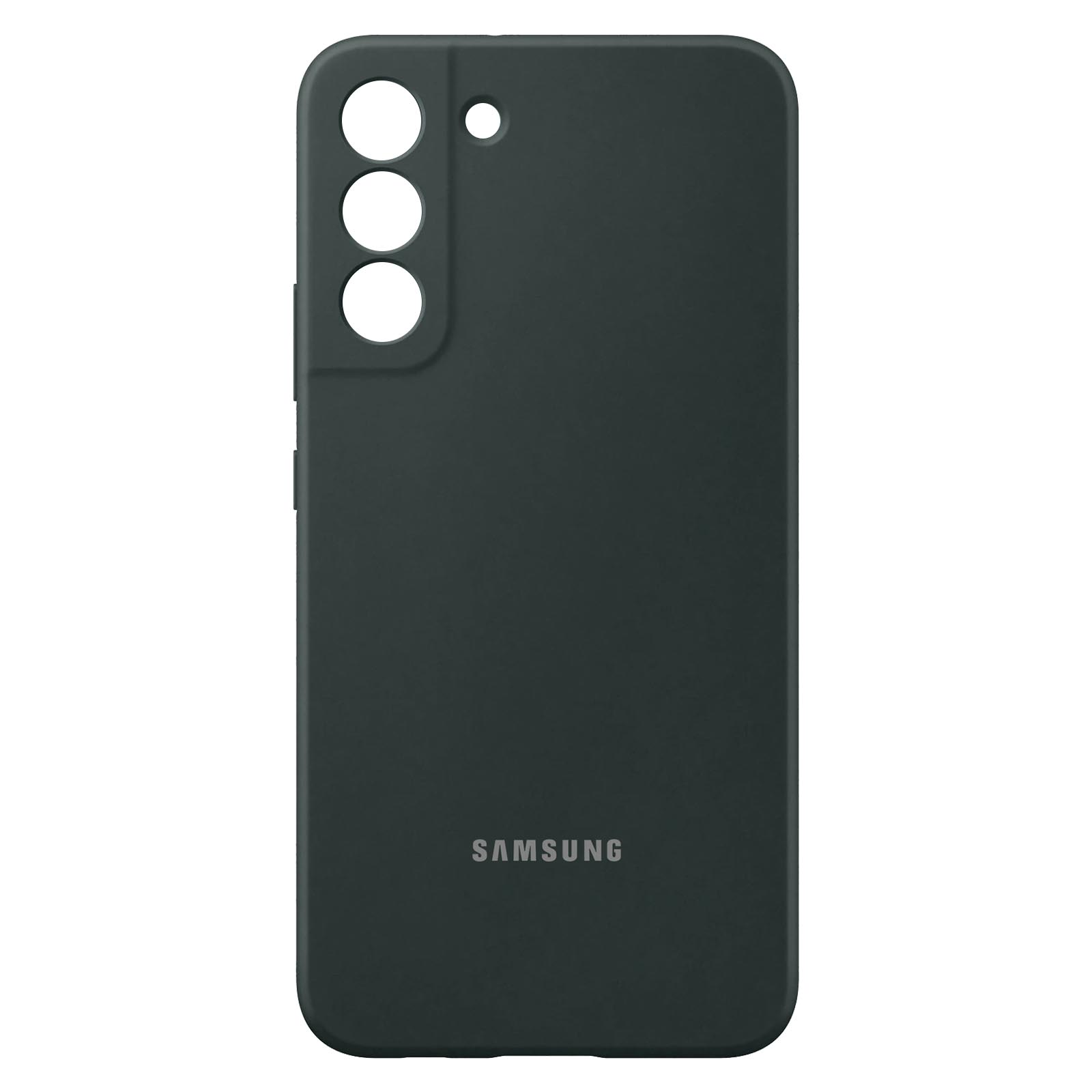 SAMSUNG Silicone Cover Series, Backcover, Samsung, Plus, Galaxy S22 Dunkelgrün