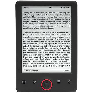 E-book  - EBO-635L DENVER, 6 ", 4 GB, 1024 x 758, LED, Negro
