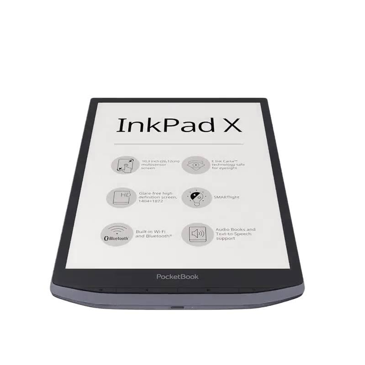 Grau eBook-Reader X POCKETBOOK GREY GB METALLIC 32 INKPAD