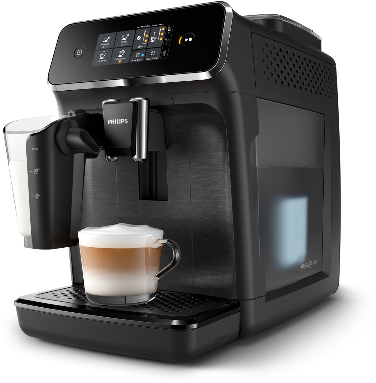 Cafetera express - EP2230/10 PHILIPS, 15 barbar, 1500 W, 1 tazas, Negro