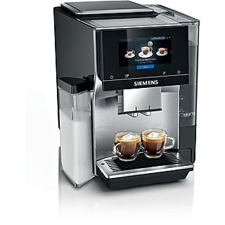 Cafetera express - SIEMENS TQ707R03, 19 bar, 1500 W, Inox