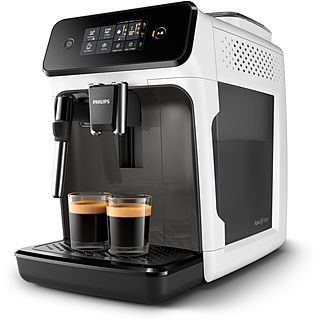 Cafetera express - PHILIPS EP1223/00, 15 bar, 1500 W, Blanco