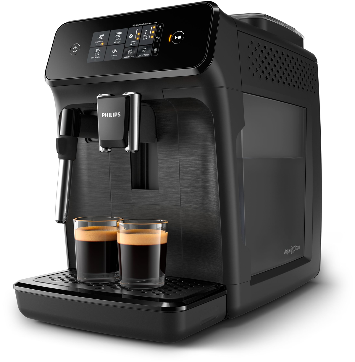 Cafetera express - EP1220_00 PHILIPS, 15 barbar, 1500 W, 2,0 tazas, Negro