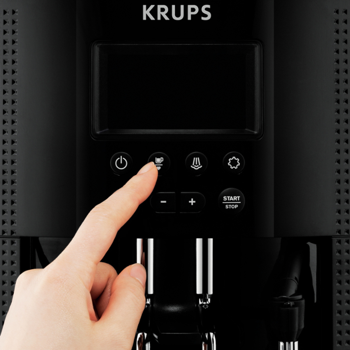 KRUPS EA Schwarz Kaffeevollautomat SCHWARZ 8160