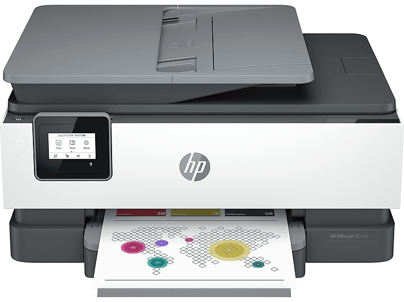 Inkjet PRO Multifunktionsdrucker (P) Thermal 8012E AIO COLOR WLAN OFFICEJET HP