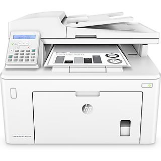 Impresora multifunción - HP M227fdn, Laser - monocromo, 28 ppm, Blanco