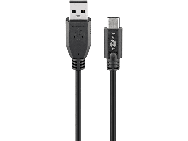 GOOBAY 55467 USB-C 2.0 M/A M 0,5M USB-Daten- & Ladekabel | SATURN