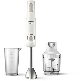 Batidora de mano - PHILIPS HR2535/00, 650 W, 1 velocidades, Blanco