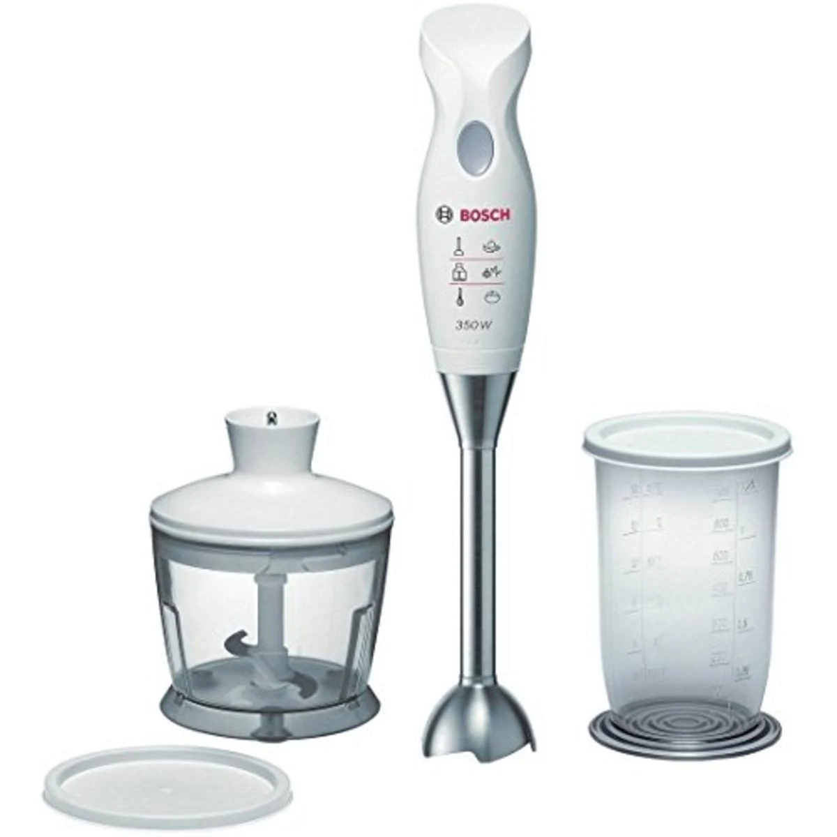 BOSCH HOGAR (350 & STABMIXER Bianco STABMIXER MSM6B500 Watt)