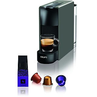 Cafetera de cápsulas - NESPRESSO Nespresso Essenza Mini XN110, 19 bar, 1200 W, Negro
