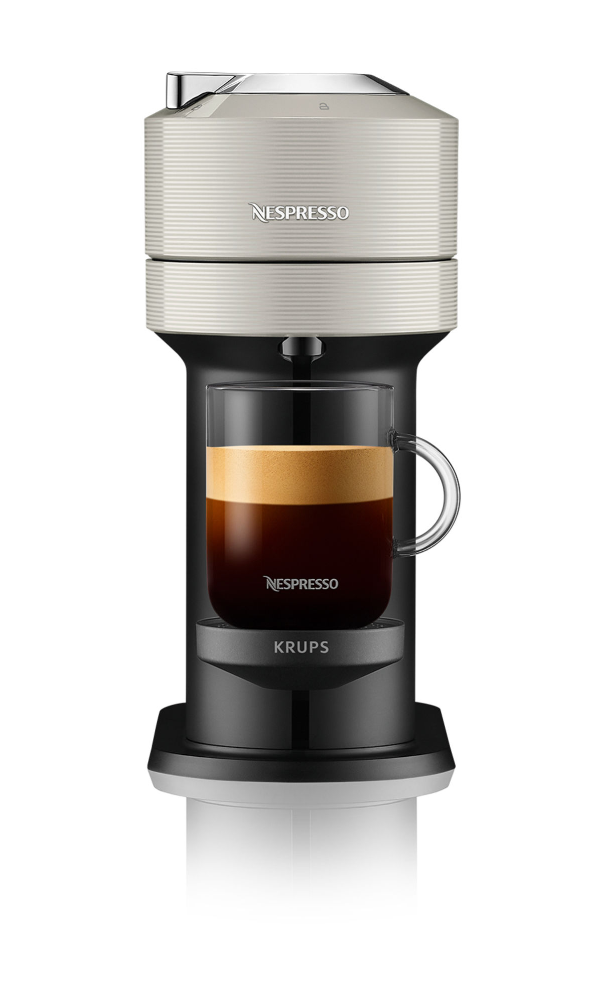 Cafetera de cápsulas - XN910B NEXT NESPRESSO, 1,1 l, 1260 W, Gris