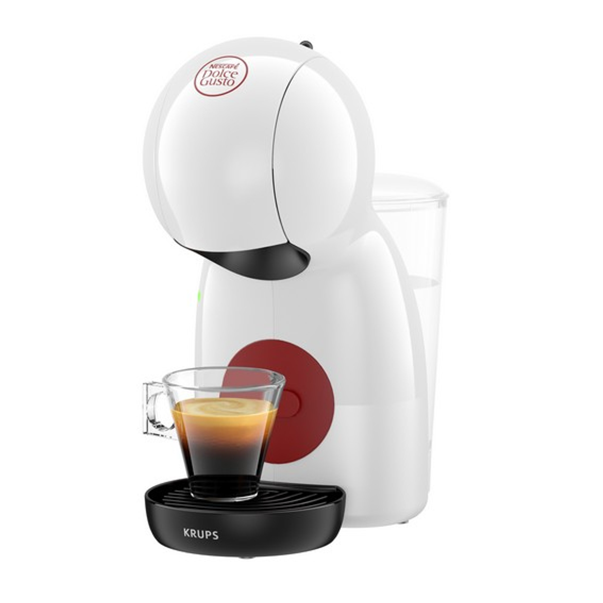 Cafetera de cápsulas - YY4204FD KRUPS DOLCE GUSTO, 15 barbar, 1500 W, Blanco