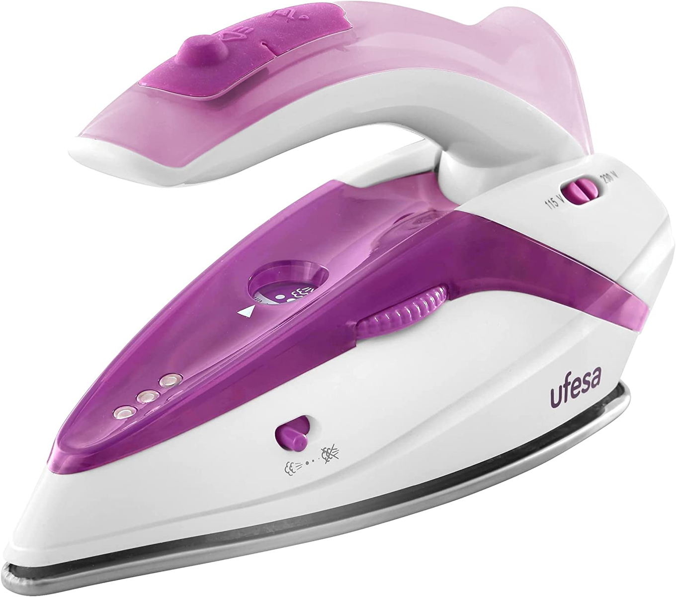 Plancha de vapor - PV0500 UFESA, 75 g/mg/min, 0 Liter, Blanco