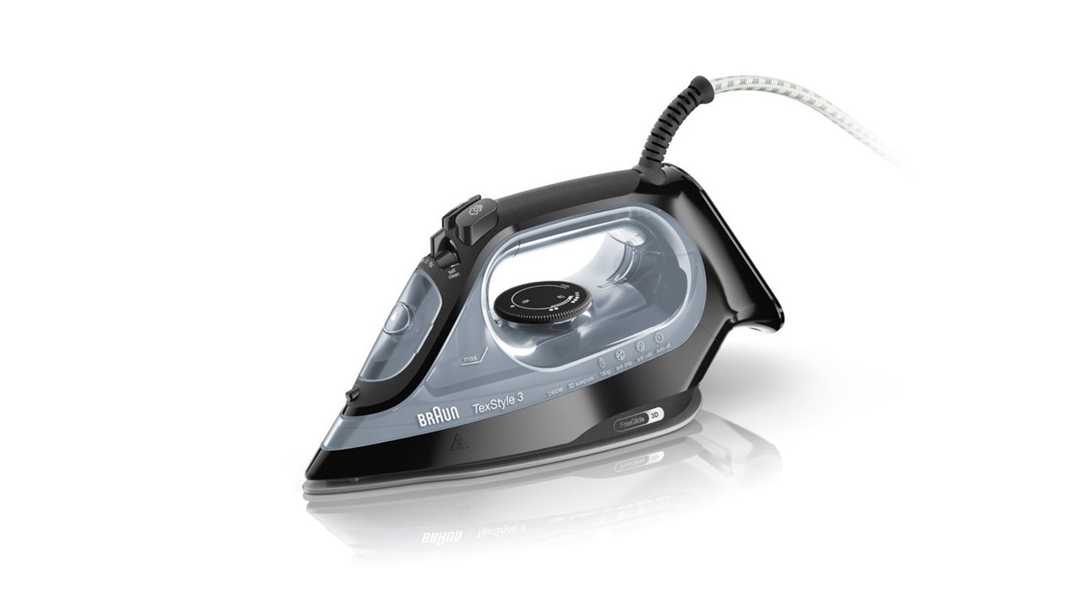 BRAUN TexStyle 3 SI3055 Buharlı Ütü Siyah