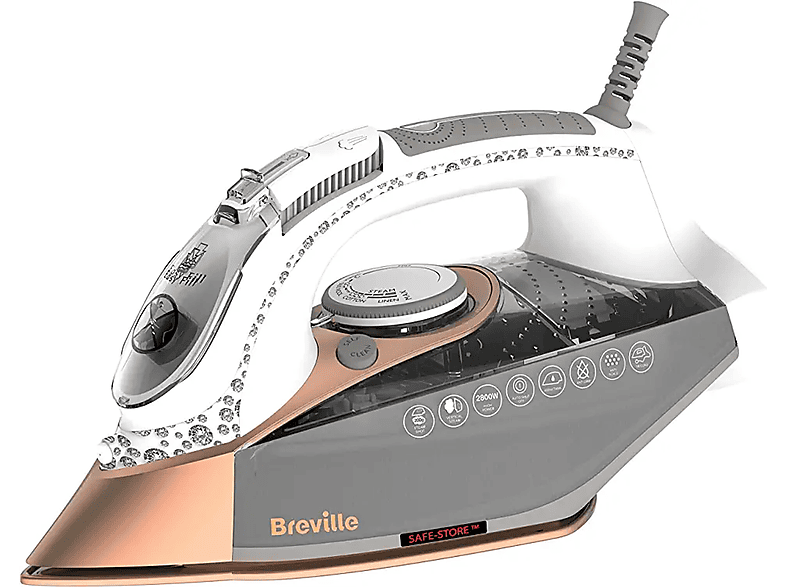 Vertikales Dampfbügeleisen BREVILLE (220 VIN420X Keramic) Volt,