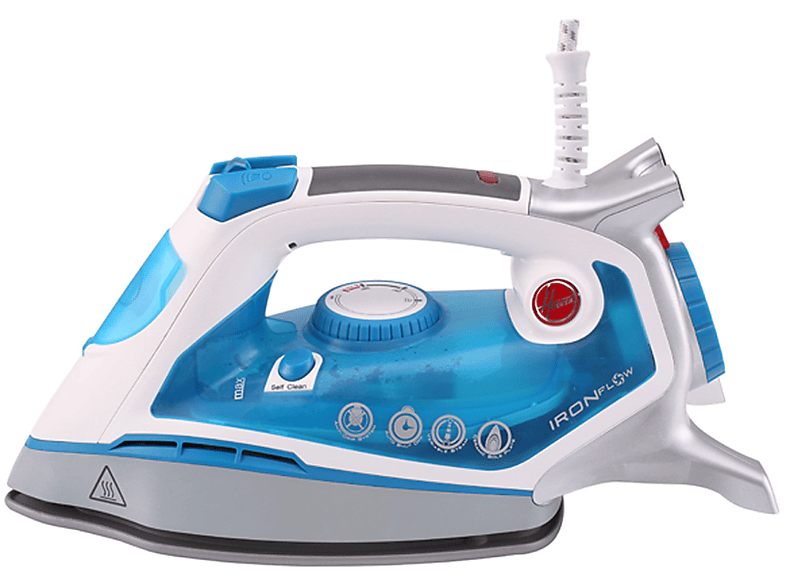 HOOVER Ironflow TIF2600/1 011 Volt, (220 Keramik-Bügelsohle) Vertikales Dampfbügeleisen