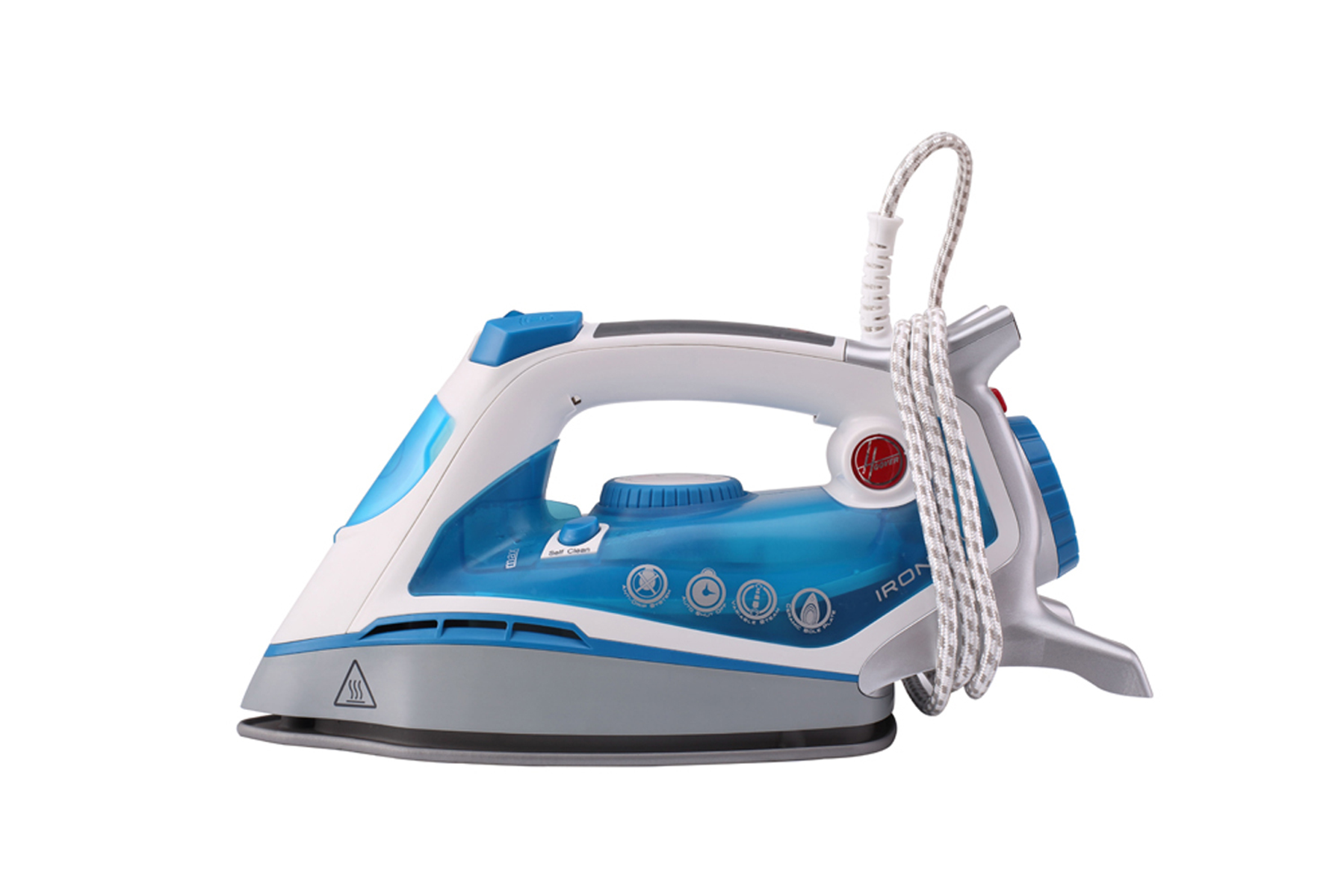 HOOVER Ironflow TIF2600/1 011 Volt, (220 Keramik-Bügelsohle) Vertikales Dampfbügeleisen