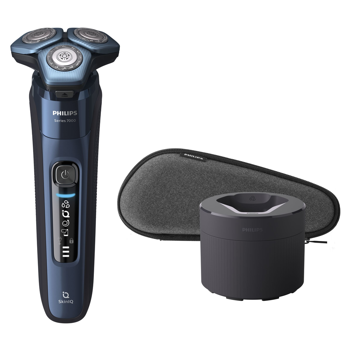 Afeitadora - S7782/50 PHILIPS, 60 min, App GroomTribe, se conecta a través de Bluetooth, Azul