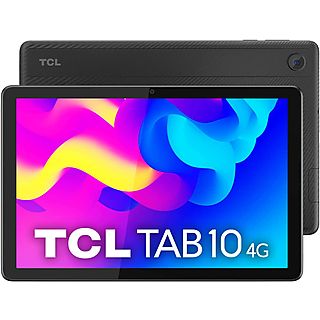 Tablet - TCL TAB 10 4G, Gris, 32 GB, 10,1 " HD, 3 GB RAM, MediaTek, Android