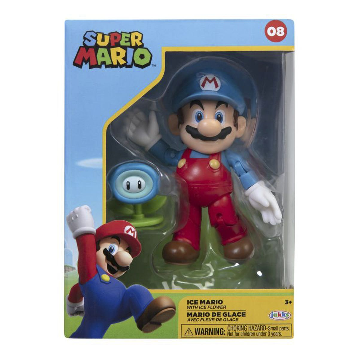 Super Mario Figur cm Ice - Mario (Sammlerbox) 10
