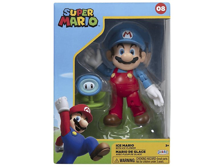 Nintendo Super Mario Figur Mario in Sammlerbox, 10 cm