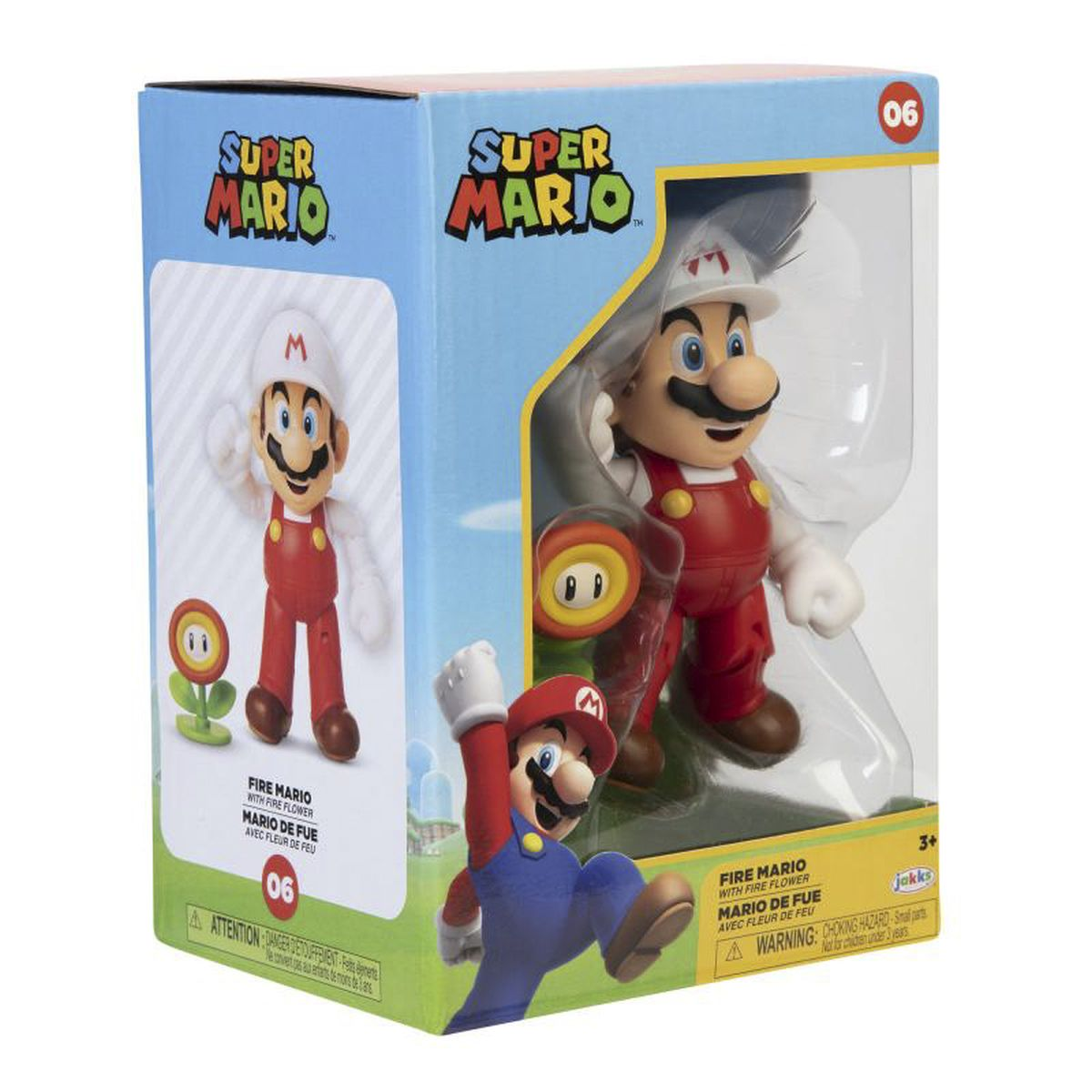 Super Mario Fire - Mario 10 Figur (Sammlerbox) cm