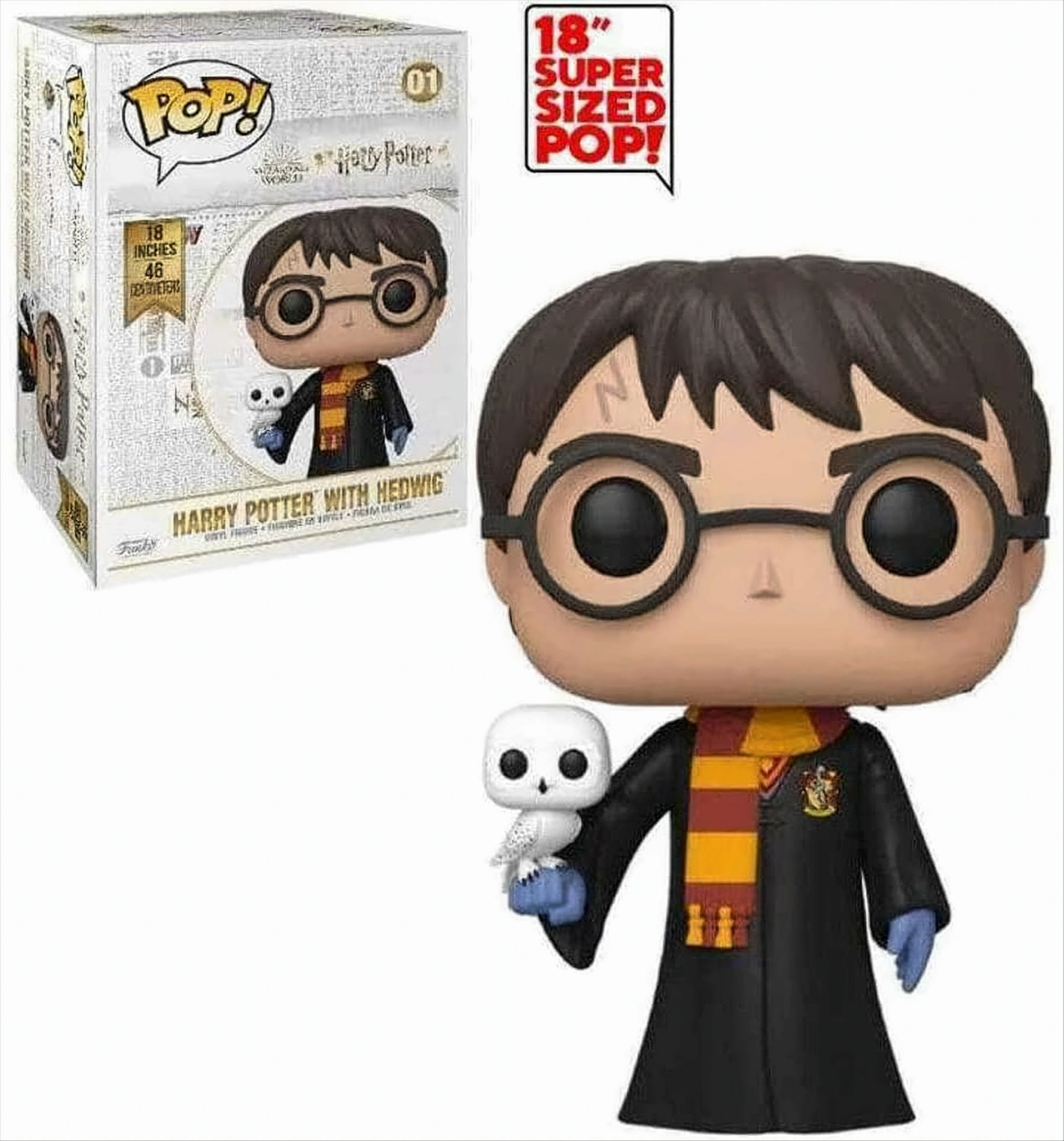 Harry with 48 Potter cm - -Harry Hedwig Potter POP