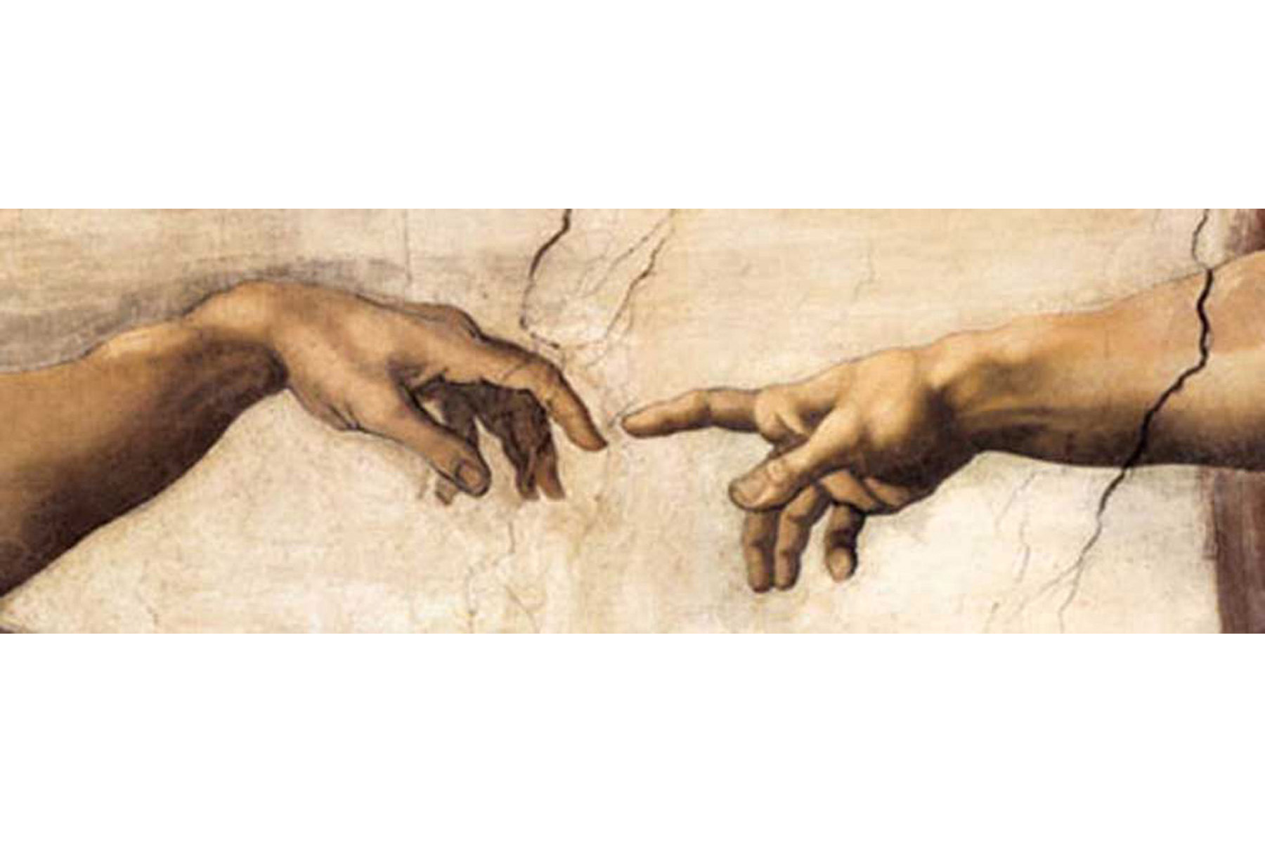 Creation Michelangelo Hands -
