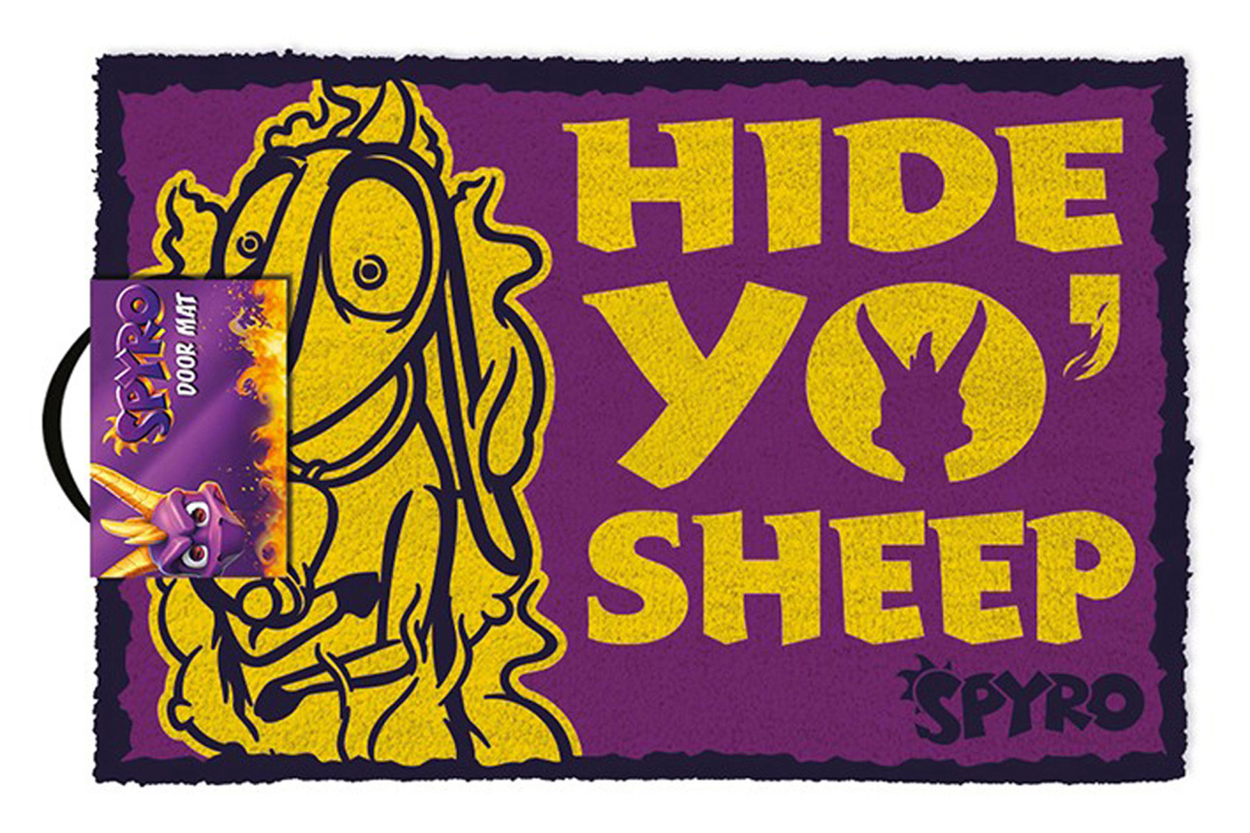 Fußmatte Kokos - Spyro Sheep Yo Hide 