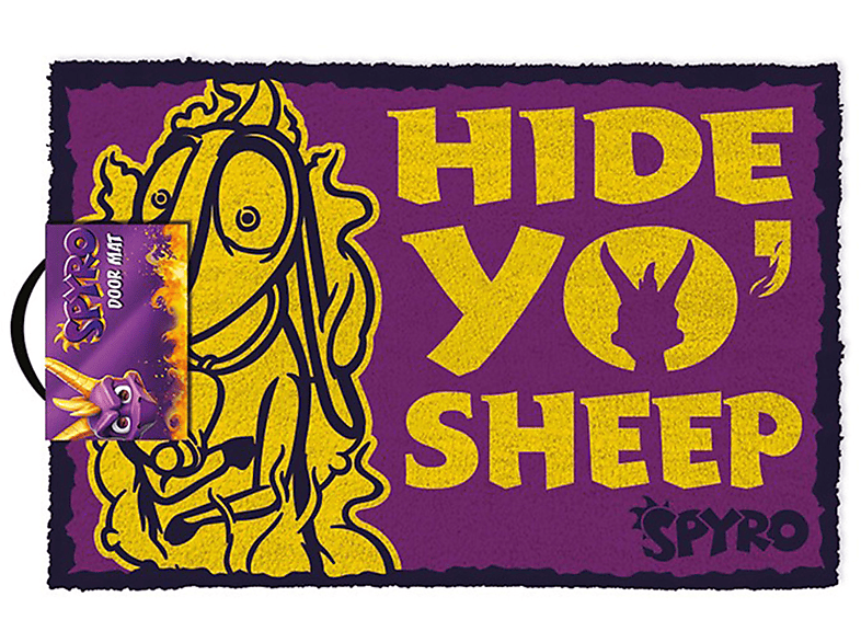 Fußmatte Kokos Hide Sheep - Yo Spyro 