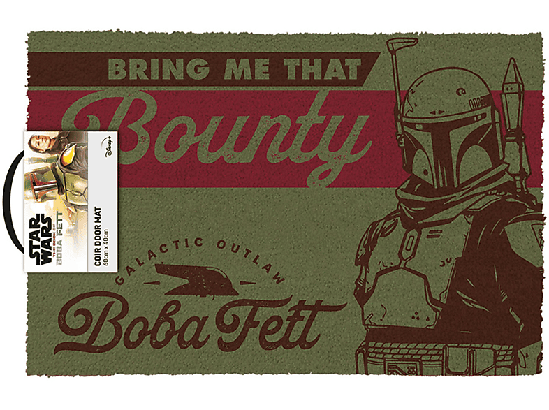 Fußmatte Kokos - Star Wars - Boba Fett