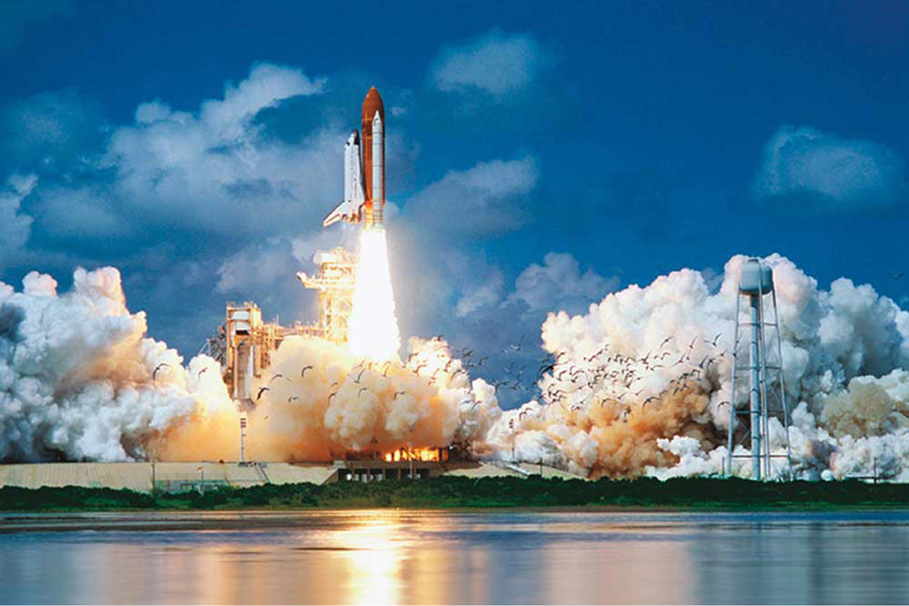 Space Raumschiff Launch - Educational Bildung Shuttle -