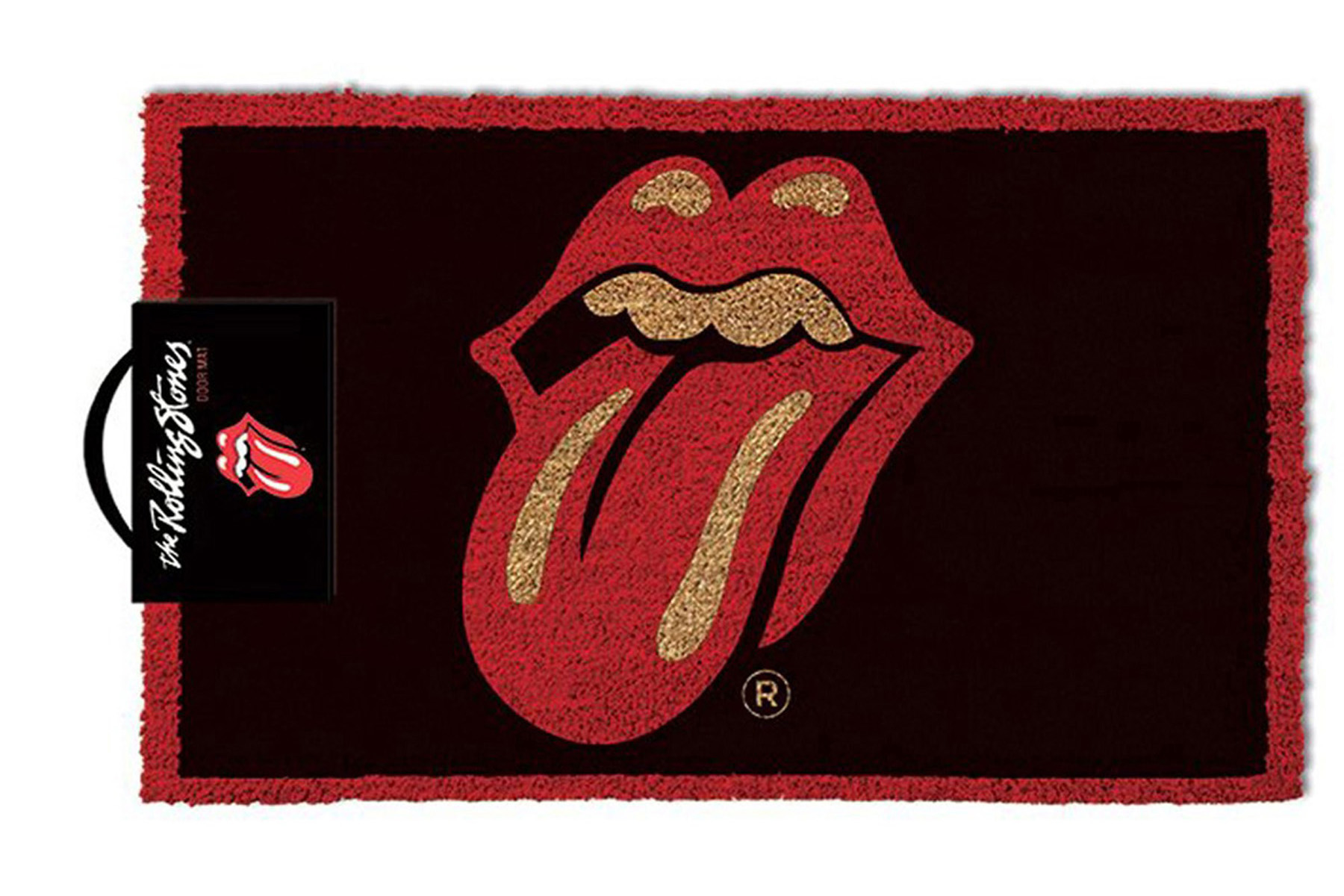 Kokos Rolling Stones - Lips Fußmatte
