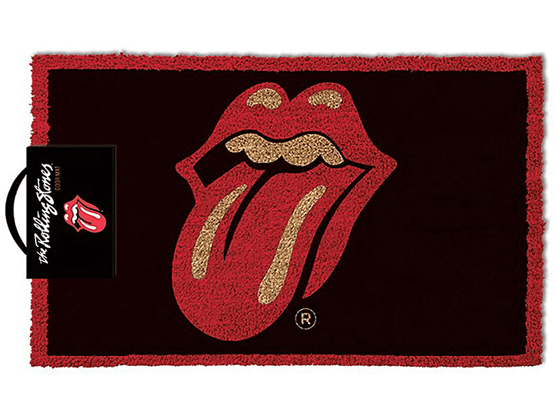 Fußmatte Kokos - Lips Rolling Stones