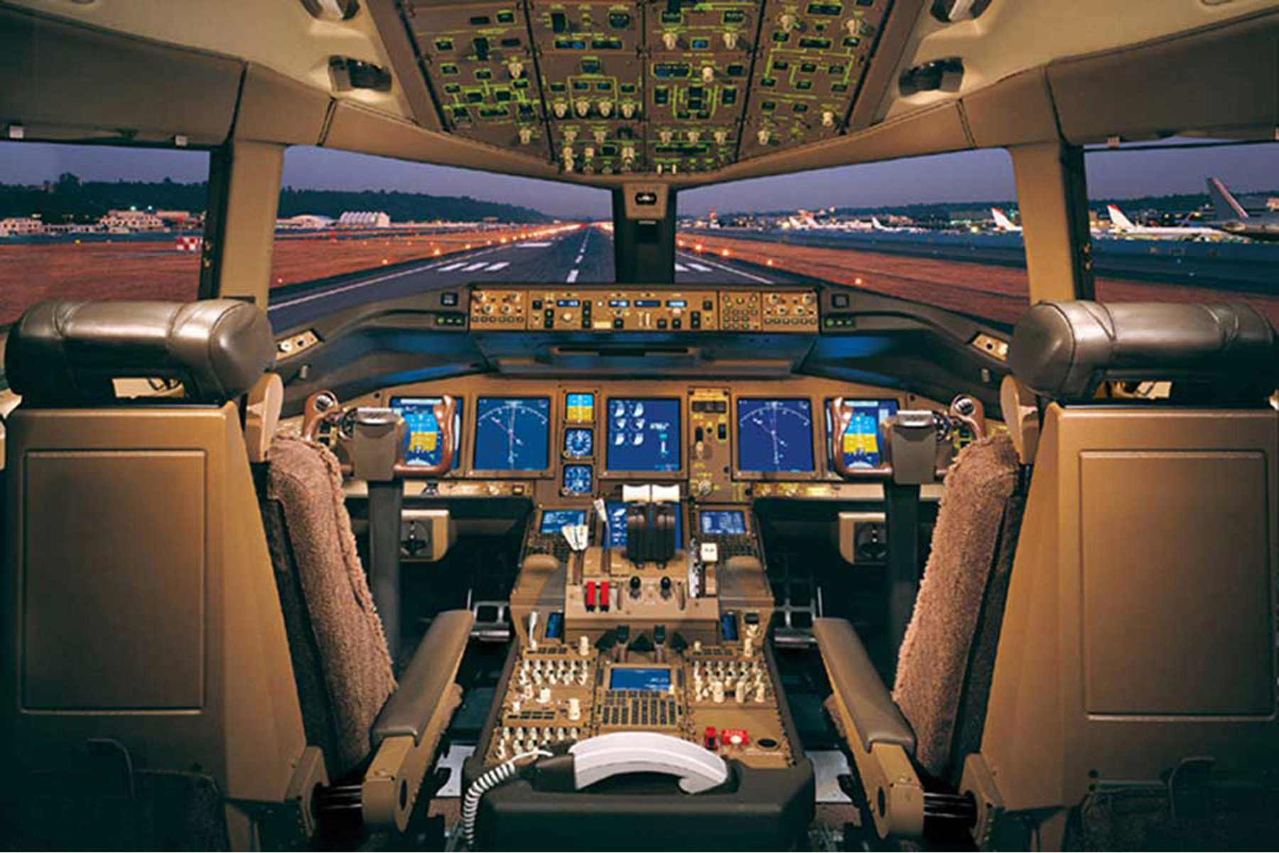 Educational - Bildung 777-200 Cockpit Airplane-Boeing 