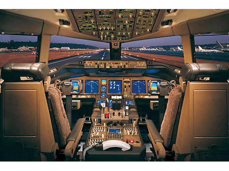 Educational - Bildung - Airplane-Boeing 777-200 Cockpit