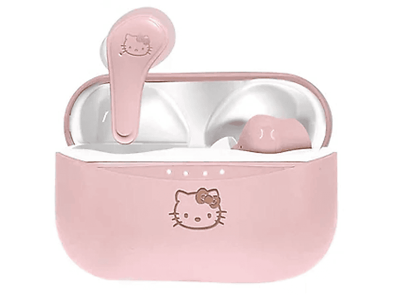 OTL TECHNOLOGIES Hello Kitty, In-ear Kopfhörer Bluetooth rosa | True Wireless Kopfhörer