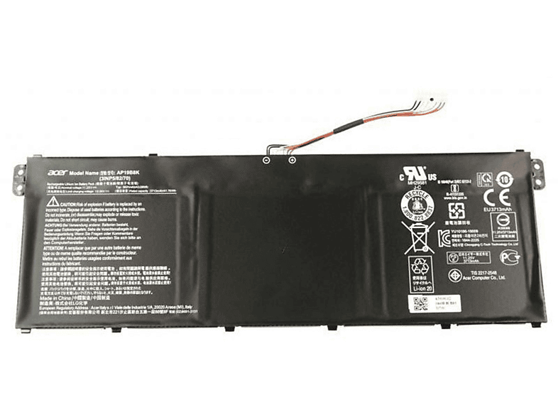 ACER Original Akku für Acer Aspire A315-56 Li-Pol Akku, Li-Pol, 11.25 Volt, 3830 mAh