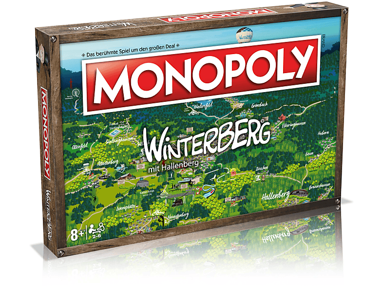 WINNING MOVES Monopoly Brettspiel - Winterberg