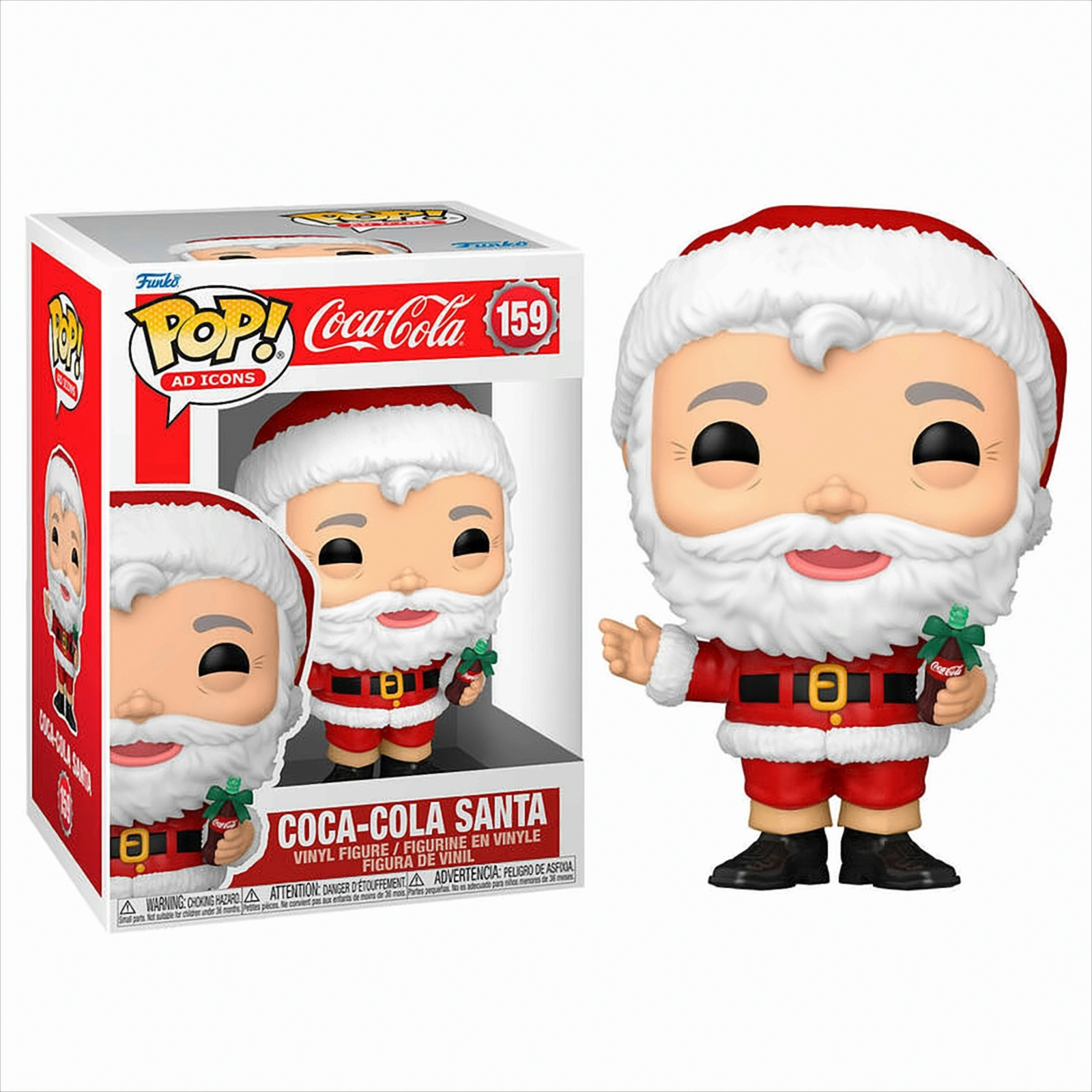 Icons POP Santa - - Coca-Cola Ad -