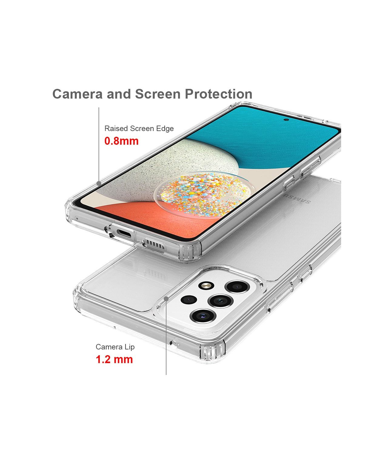 JT BERLIN Pankow Clear, Backcover, Galaxy Samsung, A53 5G, transparent