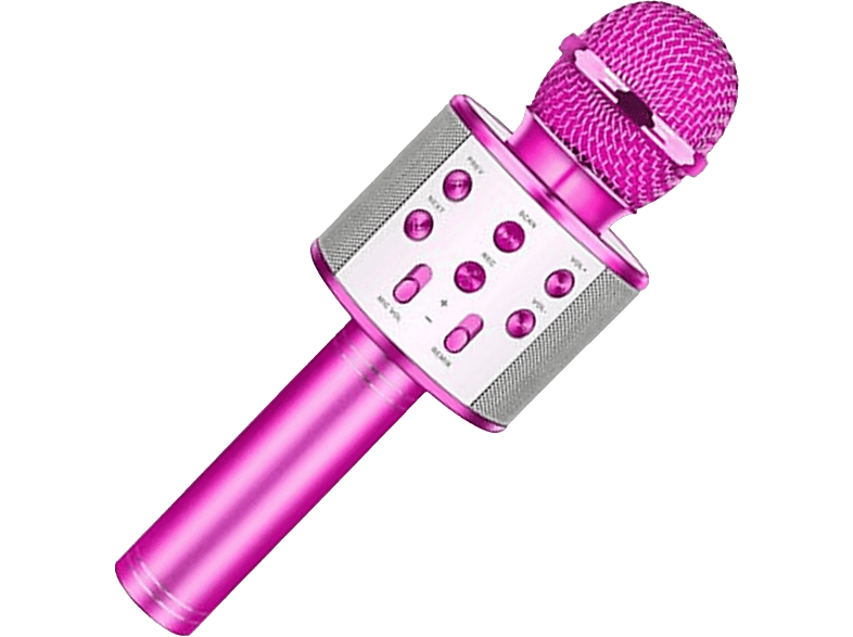 Micrófono Karaoke Bluetooth Klack , 4 En 1 Microfono Inalámbrico