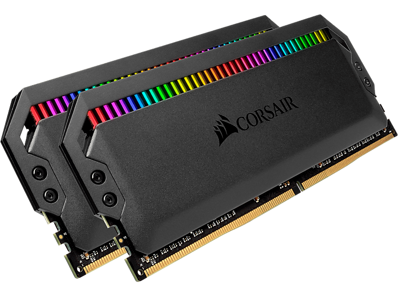 CORSAIR 2x8GB,1.35V, Dominator Platinum RGB Hsp DDR4 16 GB Black Speicher-Kit