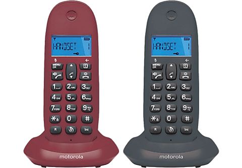 Teléfonos Fijos Inalámbricos y de Sobremesa - 107C1002GW MOTOROLA,  Multicolor